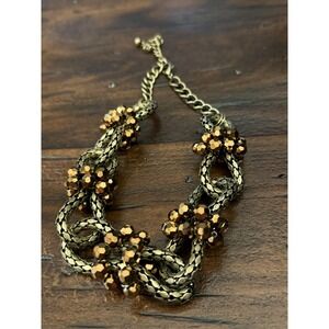Brown Chunky Statement Necklace Women's Jewelry